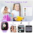 thumbnail image 4 of TOPCHANCES Smart Watch for Kids, 1.54" 4G Smartwatch with LBS GPS Tracker, Video Call, Bump-to-Friend, SOS, Camera, Games, Kids Watch Birthday Educational Gift for Age 3-15 Boys Girls, Purple, 4 of 8