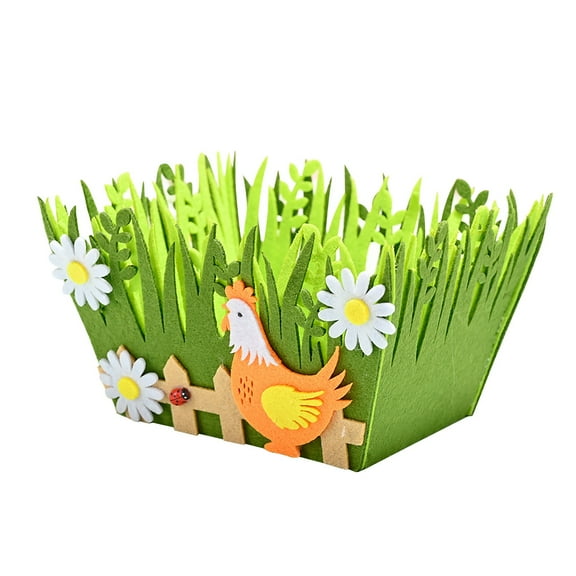 Creative Non - woven Fabric Easter Basket - Ideal for Candy Storage and Gift - Giving