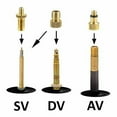 thumbnail image 4 of 26pcs Copper Bicycle Valve Adapter Set Bike Tire Pump Adapter Kit Inflator Pump Accessory, 4 of 9