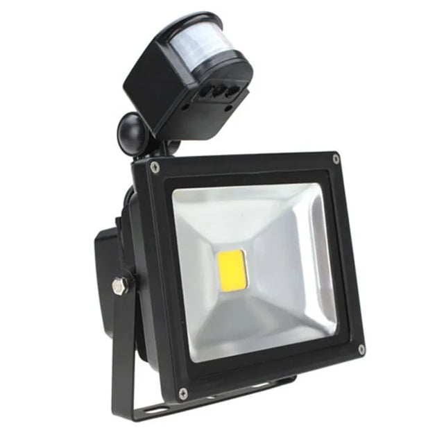 Lampe de Projection LED, 10w 20W 30W 50W Extérieure Étanche IP65 avec Capteur de Mouvement, Haute Luminosité