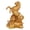 A, variant on Chinese New Year Toad Statue, Golden Zodiac Figurine Souvenir for Wealth and Prosperity, Gold Money Toad