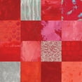 thumbnail image 3 of Marrott, Stephanie 15x15 Black Modern Framed Museum Art Print Titled - Textures In Red, 3 of 5