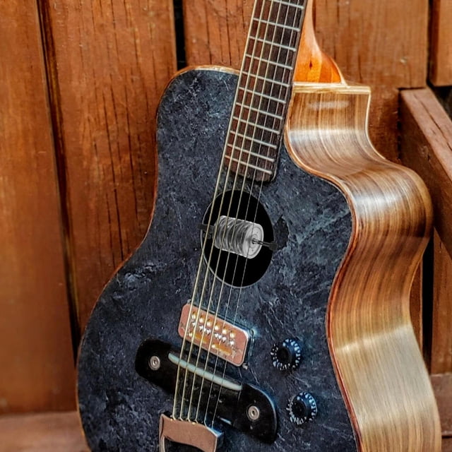 UPGRATOR Reductor De Ruido Para Guitarra Acústica Tambourín Metálico Plateado Para Acompañamiento Musical