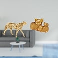 thumbnail image 2 of Figura Decorativa De Cerdo Guepardo Dorado, Escultura De Animal, Adorno De Mesa Para Oficina, Hogar, Estantería De Entrada, Decoración, 2 of 8