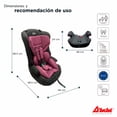thumbnail image 3 of Autoasiento Booster D´Bebé Maxi Rosa, 3 of 6
