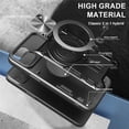 thumbnail image 3 of Heavy Duty Case for iPhone 17e/16e 6.1-inch, Camera Lens Sliding Cover With Hidden Bracket Magnetic Car Mount Holder, Rugged PC+TPU Hybrid Military Grade Shockproof Lens Protection Case,Silver, 3 of 12