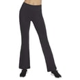 thumbnail image 1 of Pantalones Skechers Go Walk de cintura alta, acampanados, negros, para mujer, XXL, 1 of 2