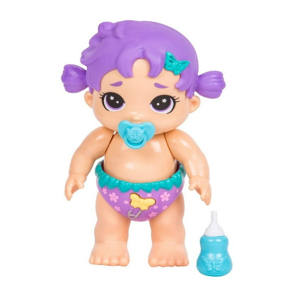 Little Live Polly Petals - Electronic Baby Girl Doll, Bottle and Pacifier
