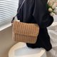 thumbnail image 2 of Bolso Paja Tejido para Mujer Bolso Bandolera Junto Al Mar Bolso Hobo Elegante Vintage (marrón Claro), 2 of 9