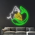 thumbnail image 4 of Handmadetneonsign Mermaid Neon Sign, Mermaid Lover Wall Art Decor, Baby Room Wall Decor, 4 of 5