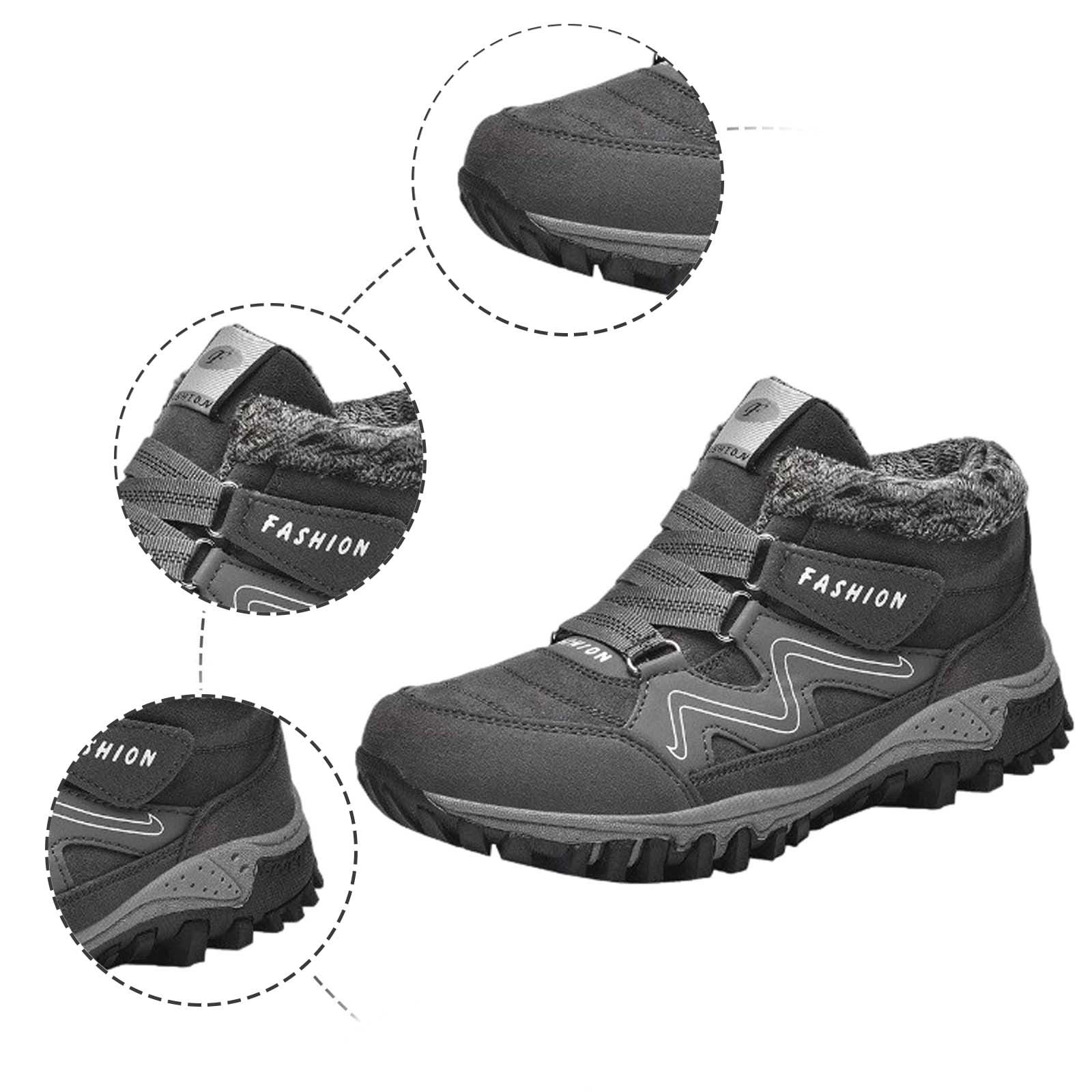 Women's Winter Thermal Boots for Women Waterproof Snow Winter Warm Hiking Work Comfy Boots Sneakers Walking Shoes