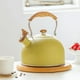 thumbnail image 5 of Tetera 2.5L Cipaher Tea Kettle for Stove Top and Induction Stove Amarillo Tetera de Acero Inoxidable para Estufa, 5 of 5