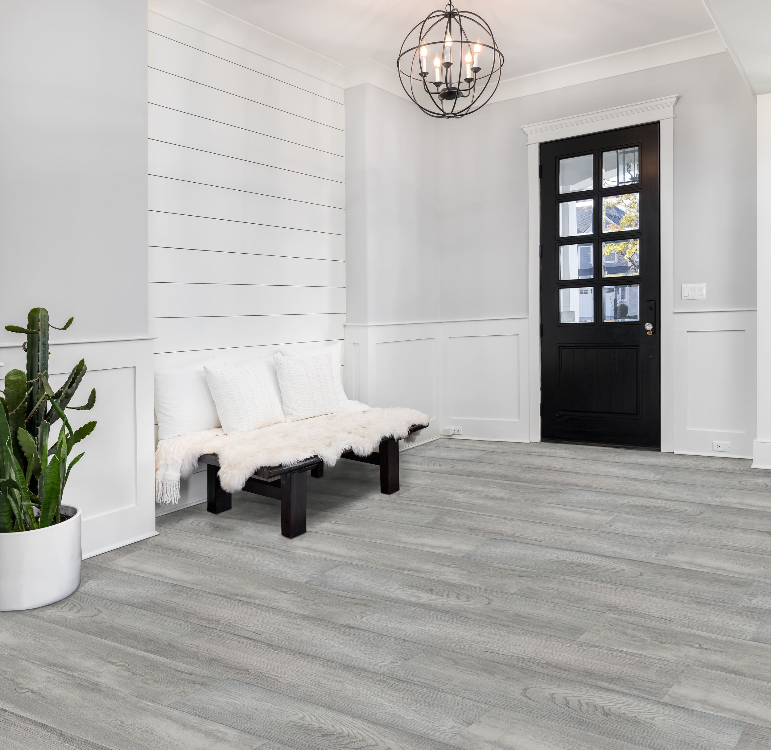 Achim Tivoli II 2mm Peel & Stick Vinyl Floor Planks - 10 Planks/15 sq. ft., Silverton