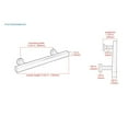 thumbnail image 2 of CKP #1500 Hampton Collection 3-3/4 in. (96mm) Bar Pull, Amber Gold, 2 of 4