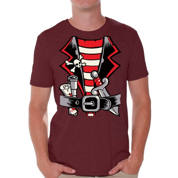 Awkward Styles Halloween T-Shirt Pirate T Shirts for Men