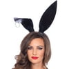 Leg Avenue Women's Bendable Bunny Ears Costume Accessory, Black, One Size