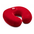 thumbnail image 2 of M&M's World Red Characters Memory Foam Travel Neck Pillow New with Tag, 2 of 3