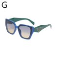 thumbnail image 1 of Gafas de sol cuadradas exageradas personalizadas, modernas, para viajes, con protección solar, ultratransparentes, retro, combinables, 1 of 7