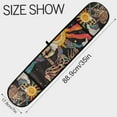 thumbnail image 3 of Yayeee Double Oven Mitt Kitchen Heat Resistant Baking 35" x7" Quilted Glove, Skeleton with Sun, 3 of 6