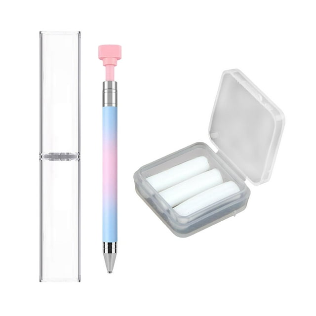 Pluma artística de diamante Yinane herramienta para recoger gemas Azul rosado