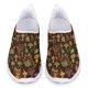 thumbnail image 1 of Zapatos casuales nuevos de verano y otoño para mujer, zapatos planos clásicos sin cordones con estampado de setas y plantas forestales, zapatos de malla transpirables para deportes al aire libre, 1 of 5