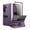 Purple, variant on Suritch Cell Phone Case for Samsung Galaxy Z Fold 7 with 360° Rotatable Hand Strap, Kickstand and Screen Protector, Rugged Shockproof Protective Cover, Purple