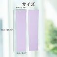 thumbnail image 7 of Unique Bargains Durable Sun Protection Cooling Arm Sleeves Purple 14.96"x3.54", 7 of 7