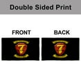 thumbnail image 4 of Dutern Double Sided 7th Regiment Flag 1st Division Military Flag Banner 3 Ply with Brass Grommets 12x18 Inch, 4 of 4