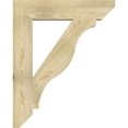 thumbnail image 3 of Ekena Millwork 6"W x 32"D x 40"H Funston Slat Rough Sawn Bracket, Douglas Fir, 3 of 4
