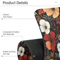 thumbnail image 4 of Yayeee Faucet Mat for Kitchen Sink 14.7" Diatomite Long Splash Guard Pad, Red Flowers Pattern, 4 of 7