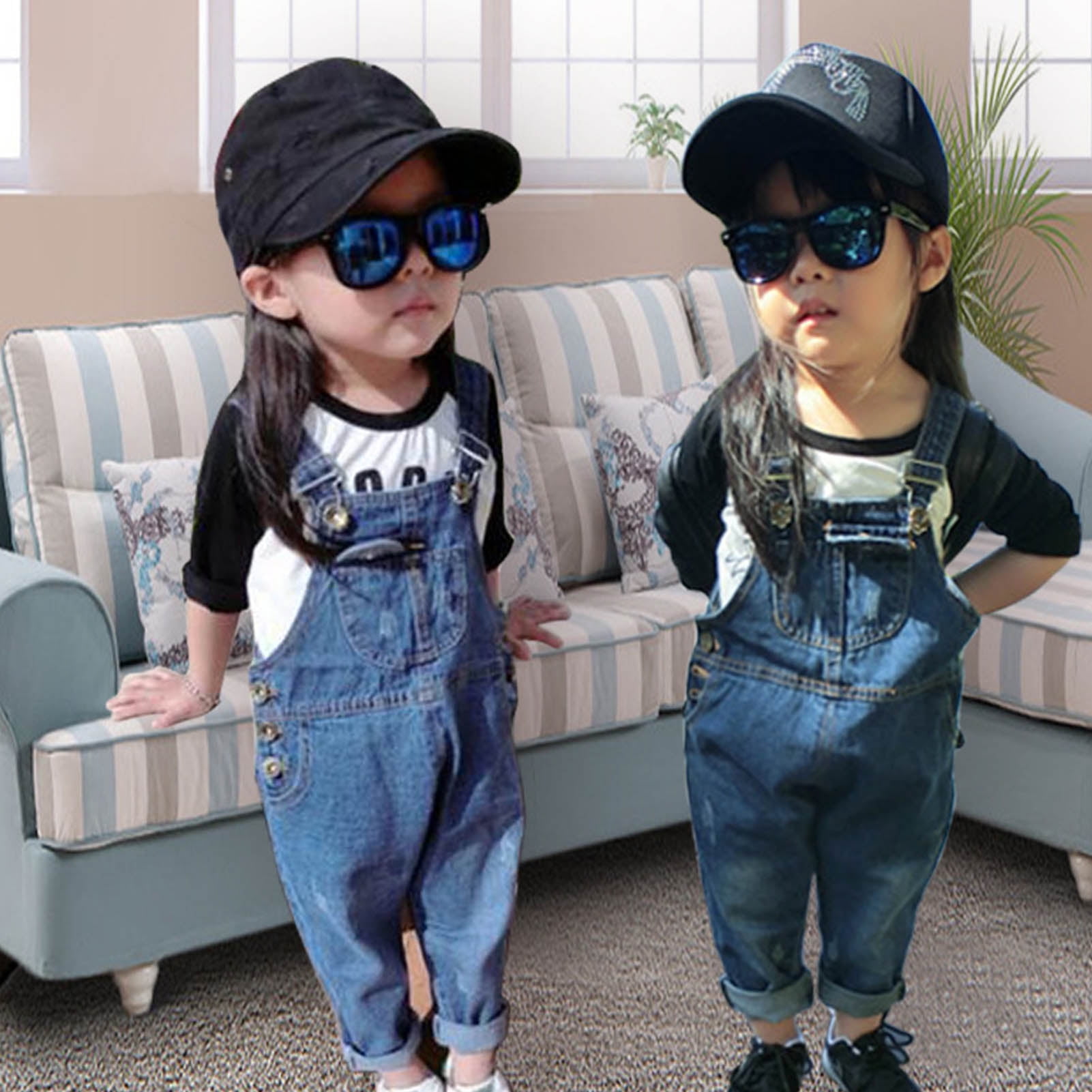 Baby denim jumper sale