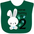 thumbnail image 3 of Inktastic Somebunny is Two-Second birthday bunny Boys or Girls Baby Bib, 3 of 4