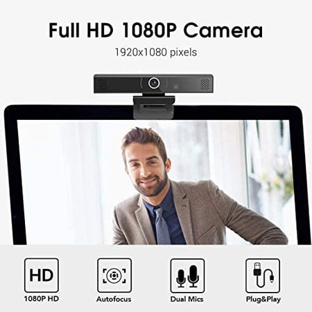 dnyker 1080p hd webcam tv box with camear android 6 0 smart tv box wide view angle built in microphone for video calling recording conferencing
