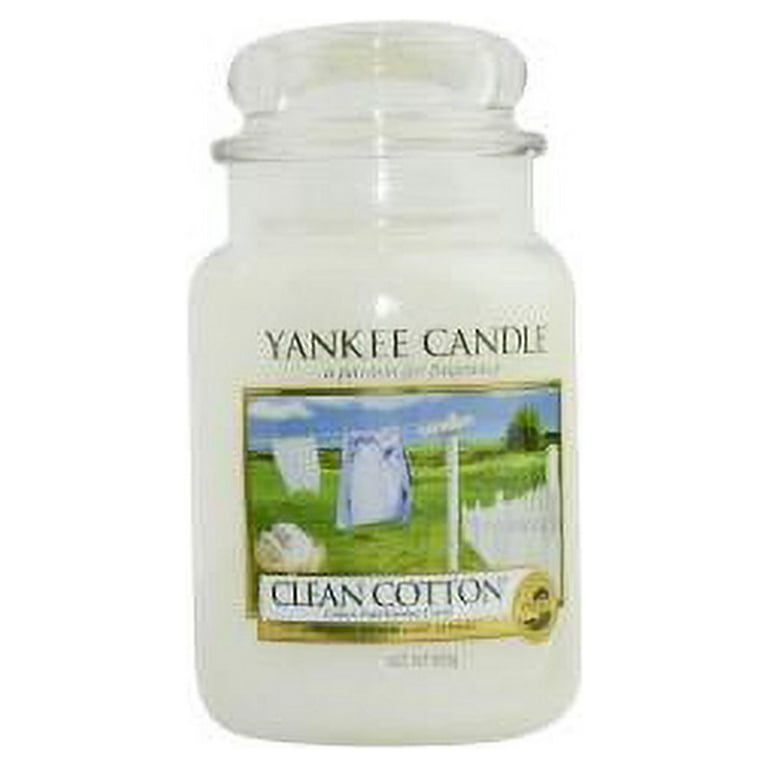 Yankee Candle Clean Cotton Scented Large Jar 22 oz 