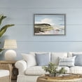 thumbnail image 2 of Stupell Industries Modern Verdant Waters Gray Framed Floater Canvas Wall Art design by Elara Yasna, 21 x 31, 2 of 9