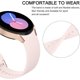 thumbnail image 5 of 3 Pack Correas para Samsung Galaxy Watch 6 / 5 / 4 Band 40mm 44mm, Galaxy Watch 5 Pro  45mm, Galaxy Watch 6 , Galaxy Watch 4  20mm Sport Band Correa de repuesto de silicona ajustable para, 5 of 15