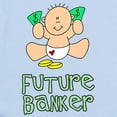 thumbnail image 2 of CafePress - Future Banker Baby (Tx) Infant Bodysuit - Baby Light Bodysuit, Size Newborn - 24 Months, 2 of 4