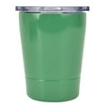thumbnail image 1 of Taza de acero inoxidable 260ml Taza de café de metal segura y resistente con aislamiento al vacío de doble pared de acero inoxidable sin BPAVerde, 1 of 5