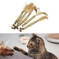 thumbnail image 2 of Set of 5 Cat Catnip Toys Cat Nip Sticks Cleaning Suitable for Feather, 2 of 7