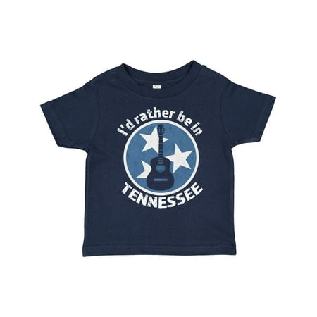 

Inktastic I d Rather Be in Tennessee Gift Toddler Boy or Toddler Girl T-Shirt