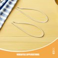 thumbnail image 3 of OULII 50Pcs White Elastic String Cord with Metal Ends Soft Durable Stretch Rope for Masks and DIY Crafts, 3 of 8