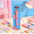 thumbnail image 4 of 2 in 1 Fidget Toy Dumpling Squishy Pen Stress Relief Squeeze Ballpoint Pen Student Desk Decor, 4 of 6