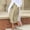 Khaki women's elastic waist pants a1, variant on Women's Elastic Waist Harem Pants Casual Flowy Wide Leg Palazzo Trousers Loose Summer Beach Party Lounge Wear Yoga Sweatpants, Gray S