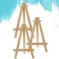 thumbnail image 3 of Mini Wood Display Easel, 40Pcs, Perfect for Displaying Small Canvases, Business Cards, Photos, 3 of 5