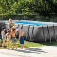 thumbnail image 3 of Intex 18' x 9' x 52" Ultra Frame Rectangular Above Ground Swimming Pool with Sand Filter Pump, 3 of 6