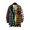 Green, variant on Joernso Men Spring Shirt Colorblock Plaid Print Single-breasted Loose Long Sleeve Lapel Buttons Streetwear Casual Cardigan Shirt Coat