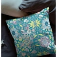 thumbnail image 3 of Everest Peacock Indoor/Outdoor Pillow in Green Yellow 28x28, 3 of 5