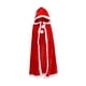 thumbnail image 1 of Capa de disfraz de Navidad para Halloween, disfraz suave, capa roja para cosplay, accesorios de fiesta 90cm, 1 of 9