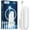 White, variant on Byujiro Electric Toothbrush with 8 Brush Heads and Travel Case, 6 Cleaning Modes Upgraded Toothbrush Longer Faster Charging