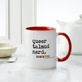 thumbnail image 4 of CafePress - Queer Talmud Nerd Mugs - 11 oz Ceramic Mug - Novelty Coffee Tea Cup, 4 of 4